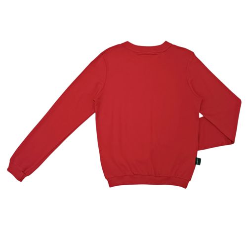 Pull over casual rojo estampado de El Grinch para hombre