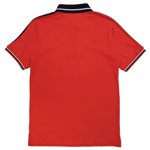 Camisa casual tipo polo en color rojo para hombre