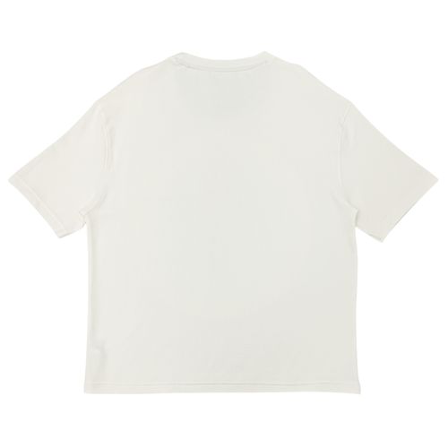 Camiseta en color blanco con cuello redondo para hombre