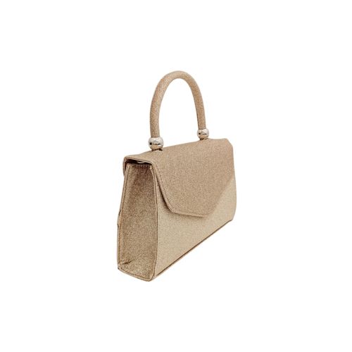 Cartera casual beige de mano para mujer