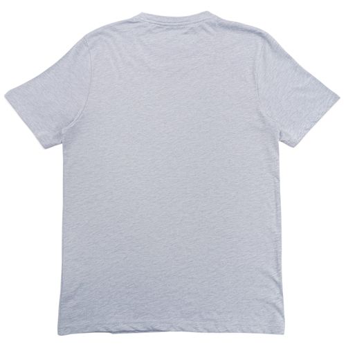 Camiseta color celeste de cuello redondo para hombre