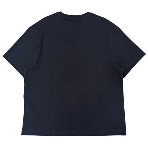 Camiseta color navy de cuello redondo para hombre