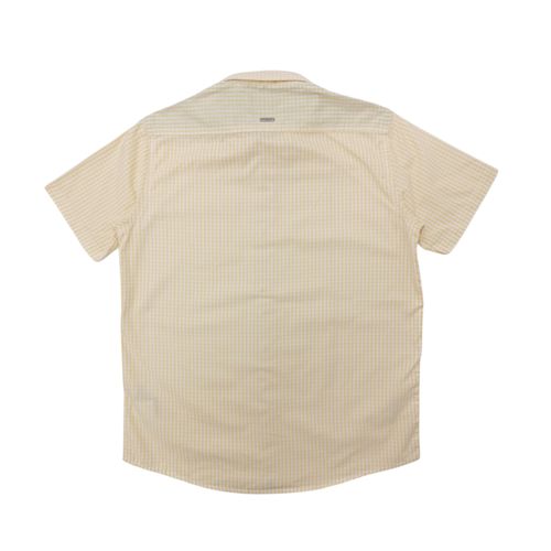 Camisa casual en color amarillo con cuello tipo camisero para niño