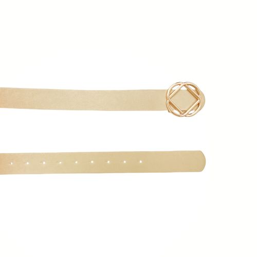 Cincho casual en color beige para mujer