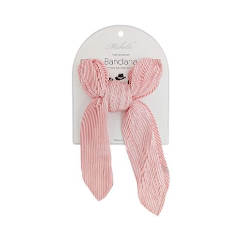 Bandana en color rosa para mujer