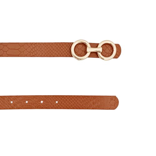 Cincho casual en color café para mujer