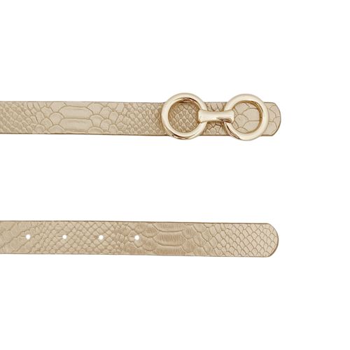 Cincho casual en color ivory para mujer