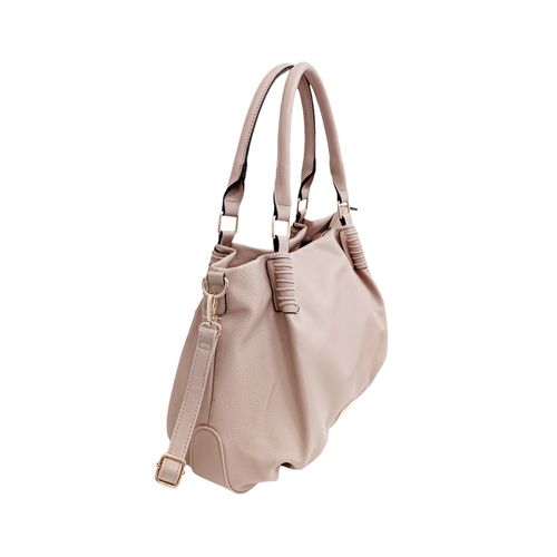 Cartera casual tote en color rosa para mujer