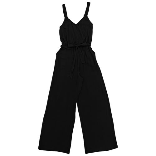 Jumpsuit casual en color negro para mujer