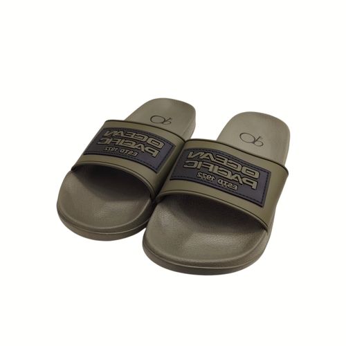 Sandalias OP casuales en color verde olivo para hombre