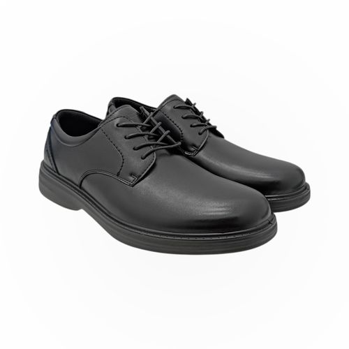 Mocasines casuales en color negro sólidos para hombre