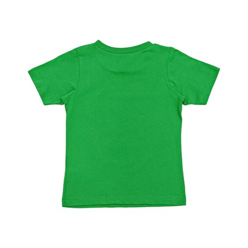 Camiseta color verde con estampado de Minecraft para niño