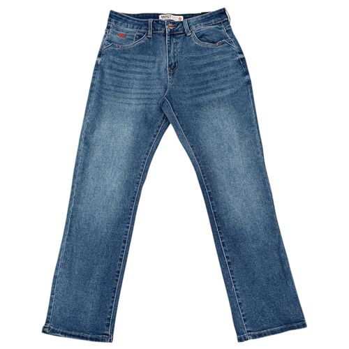 Straight jeans azul lavado para hombre