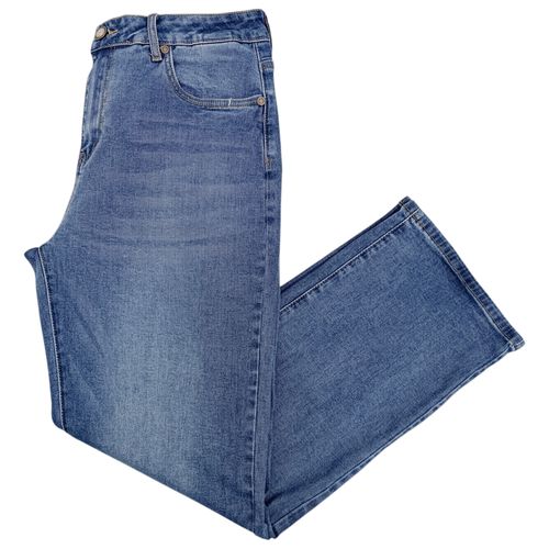 Baggy jeans color azul claro lavado para hombre