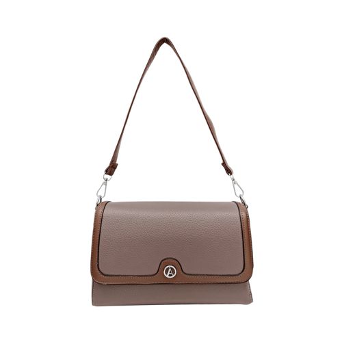 Crossbody casual en color gris para mujer