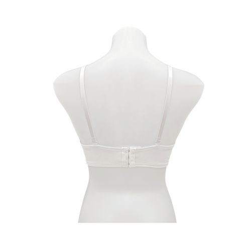 Brasier color blanco con varillas copa B para mujer