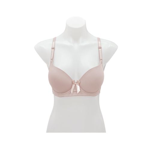 Brasier color beige con varillas copa B para mujer