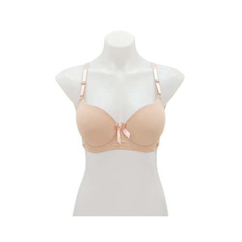 Brasier color nude con varillas copa B para mujer