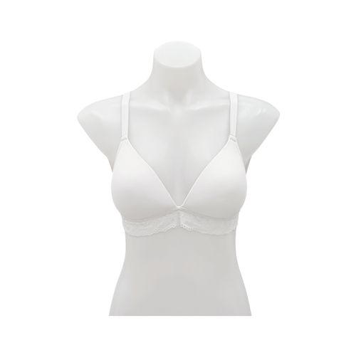 Brasier color blanco sin varillas copa B para mujer