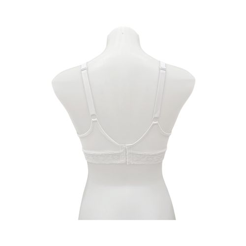 Brasier color blanco sin varillas copa B para mujer