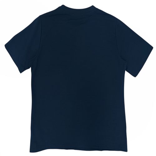 Camiseta en color navy de mangas cortas para mujer