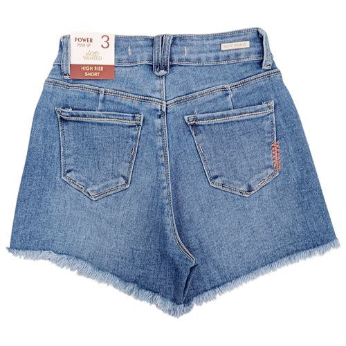 Short denim en color azul para mujer
