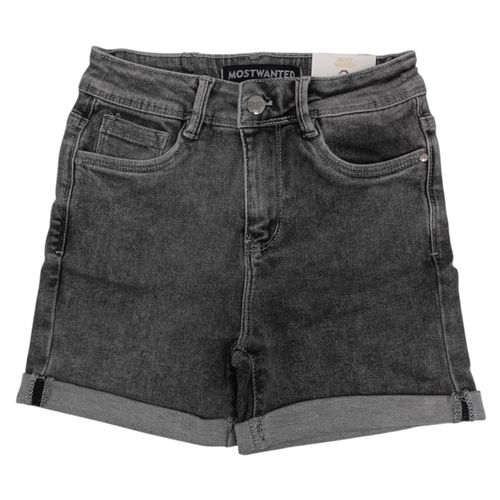 Short denim en color gris para mujer