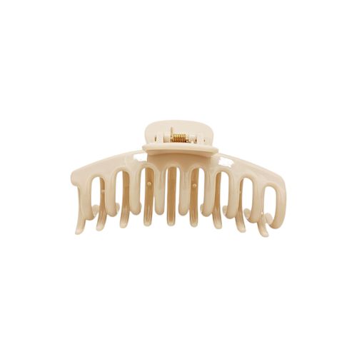 Gancho color beige grande para mujer