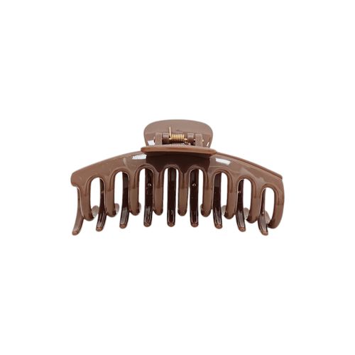 Gancho color café oscuro grande para mujer