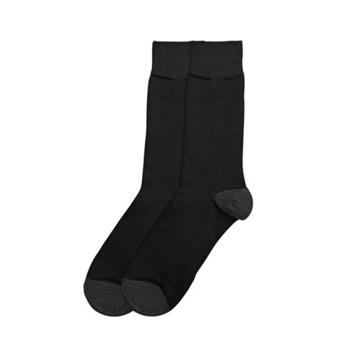 Calcetines de vestir color negro para hombre