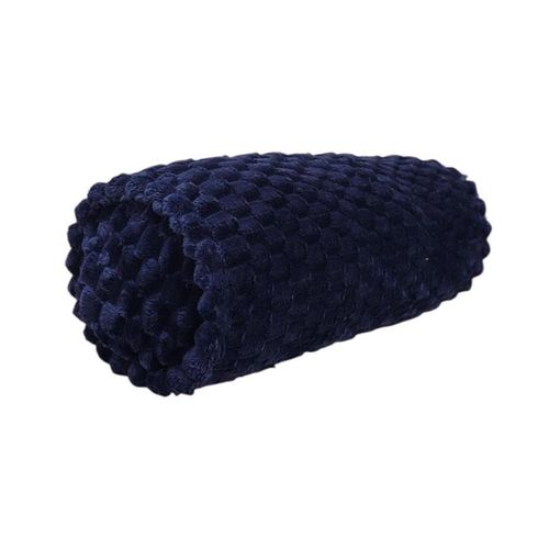 Cojín color navy diseño con textura