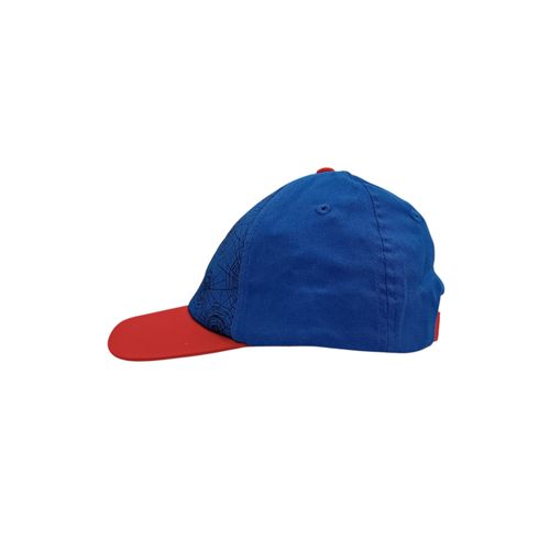 Gorra bicolor con diseño de Spider-Man para niño