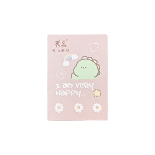 Papel Absorbente de Grasa Facial de Diseño de Dinosaurio