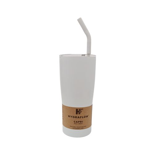 Vaso térmico de 20oz color blanco Hydraflow Capri