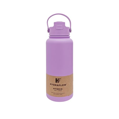 Termo de 34oz color lila Hydraflow Hybrid