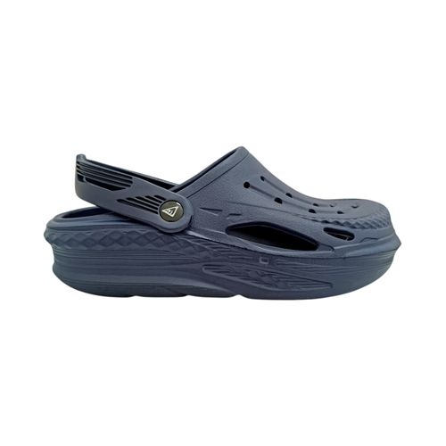 Sandalia color azul tipo crocs para hombre