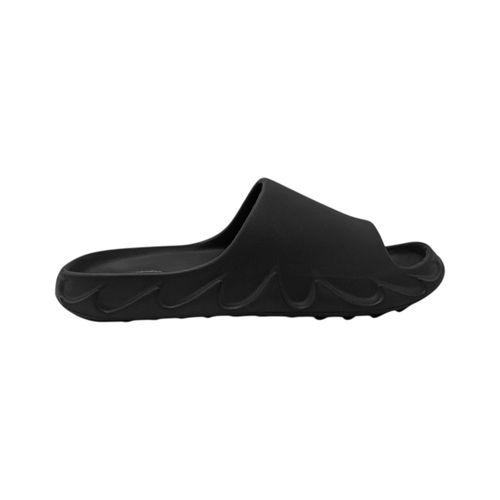 Sandalias tipo slide color negro para hombre