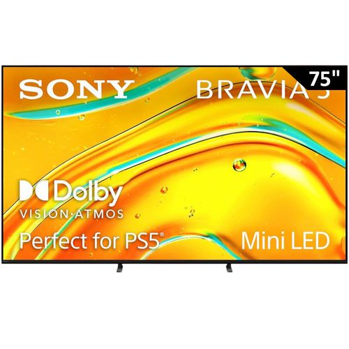 Pantalla Sony 75" (190.5 cm) Mini LED UHD 4K HDR10 K-75XR50