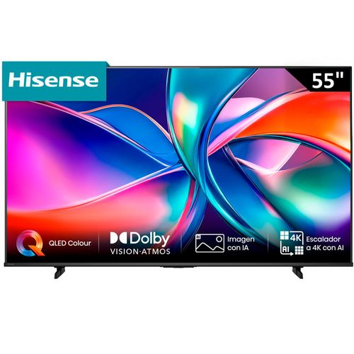 Pantalla Hisense 55" (139.7 cm) QLED UHD 4K HDR10 55Q6Q