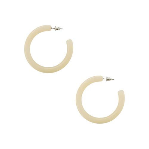 Argollas casuales color ivory para mujer
