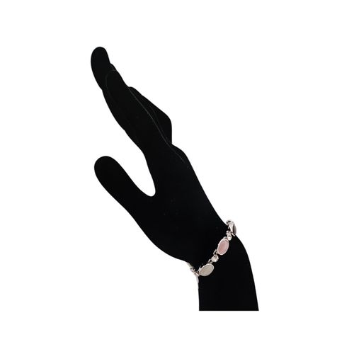 Pulsera color dorado con diseño de eslabones para mujer