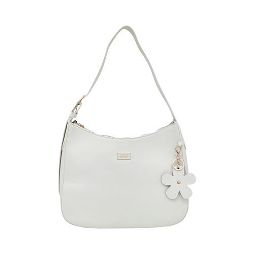 Cartera hobo color blanco para mujer