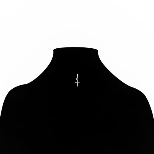 Dije religioso en color plateado unisex