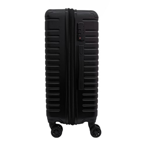 Maleta Red Sand grande color negro con textura 28"