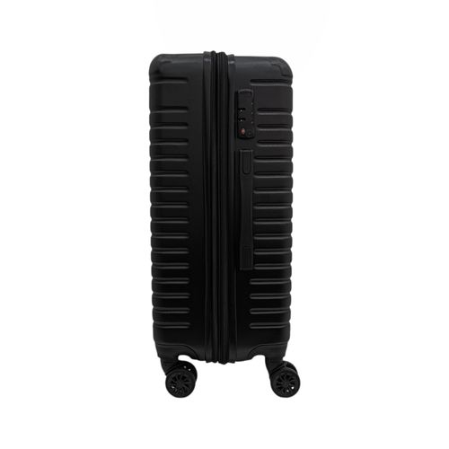 Maleta Red Sand mediana color negro con textura 24"