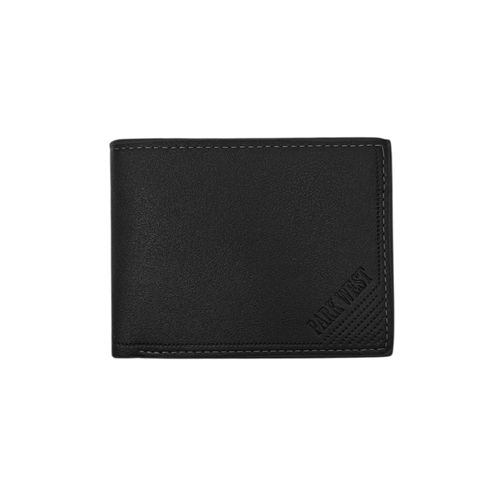 Billetera bifold en color negro para hombre