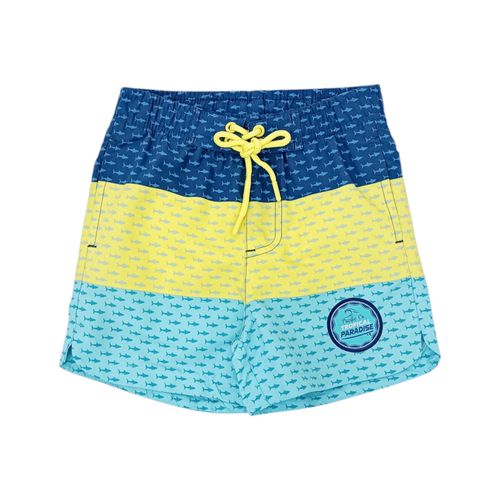 Bermuda en multicolor con diseño estampado para niño