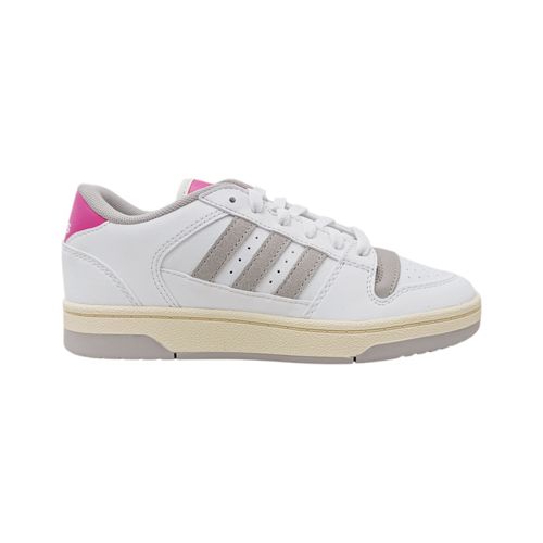 Sneaker Adidas en color gris y rosa break start low para mujer