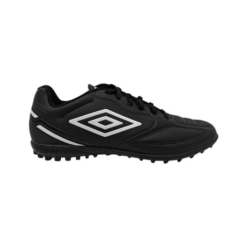 Tacos de futbol color negro con textura para hombre
