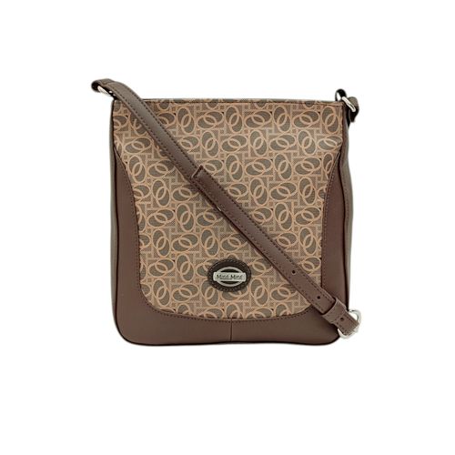 Crossbody en bicolor diseño con textura para mujer